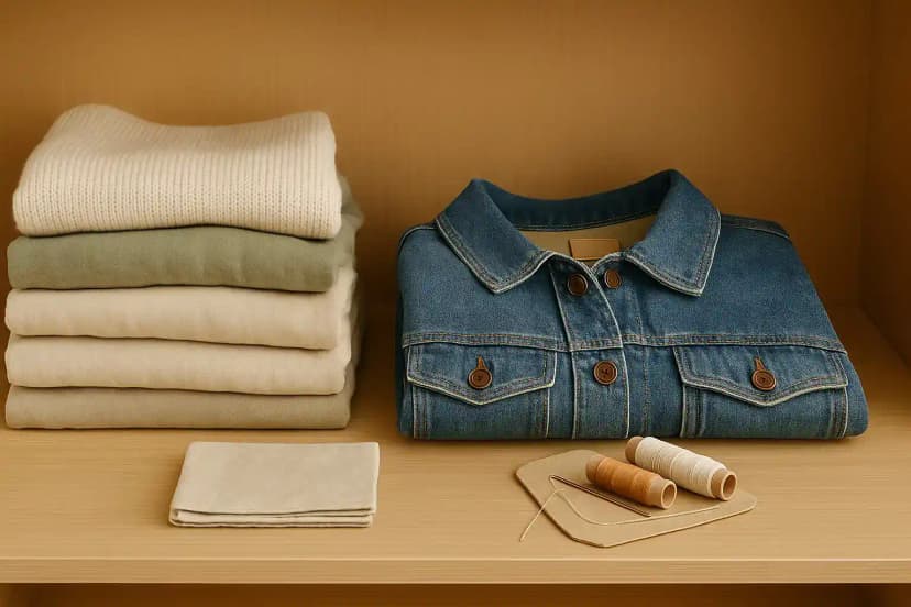 Thumbnail for 10 Transformative Wardrobe Swaps for a Lighter Environmental Fashion Footprint