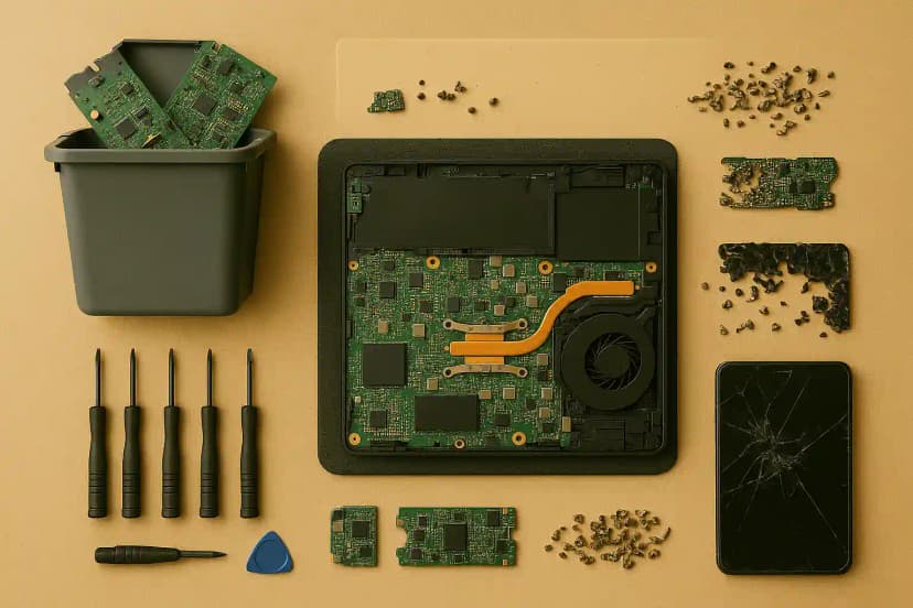 Thumbnail for The Price of Planned Obsolescence: Choosing Repairable Tech to Reduce E-Waste