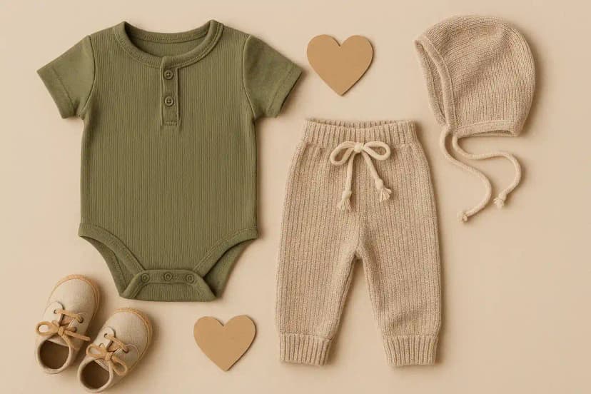 Thumbnail for Dressing Your Little One Kindly: Choosing Sustainable Alternatives to Fast Fashion Baby Clothes
