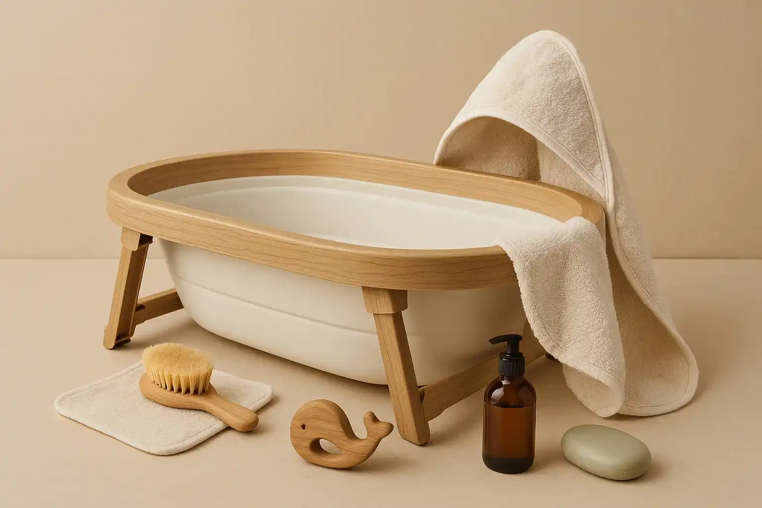 Bathtime, Simplified: Eco-Friendly Alternatives to Bulky Plastic Baby Baths