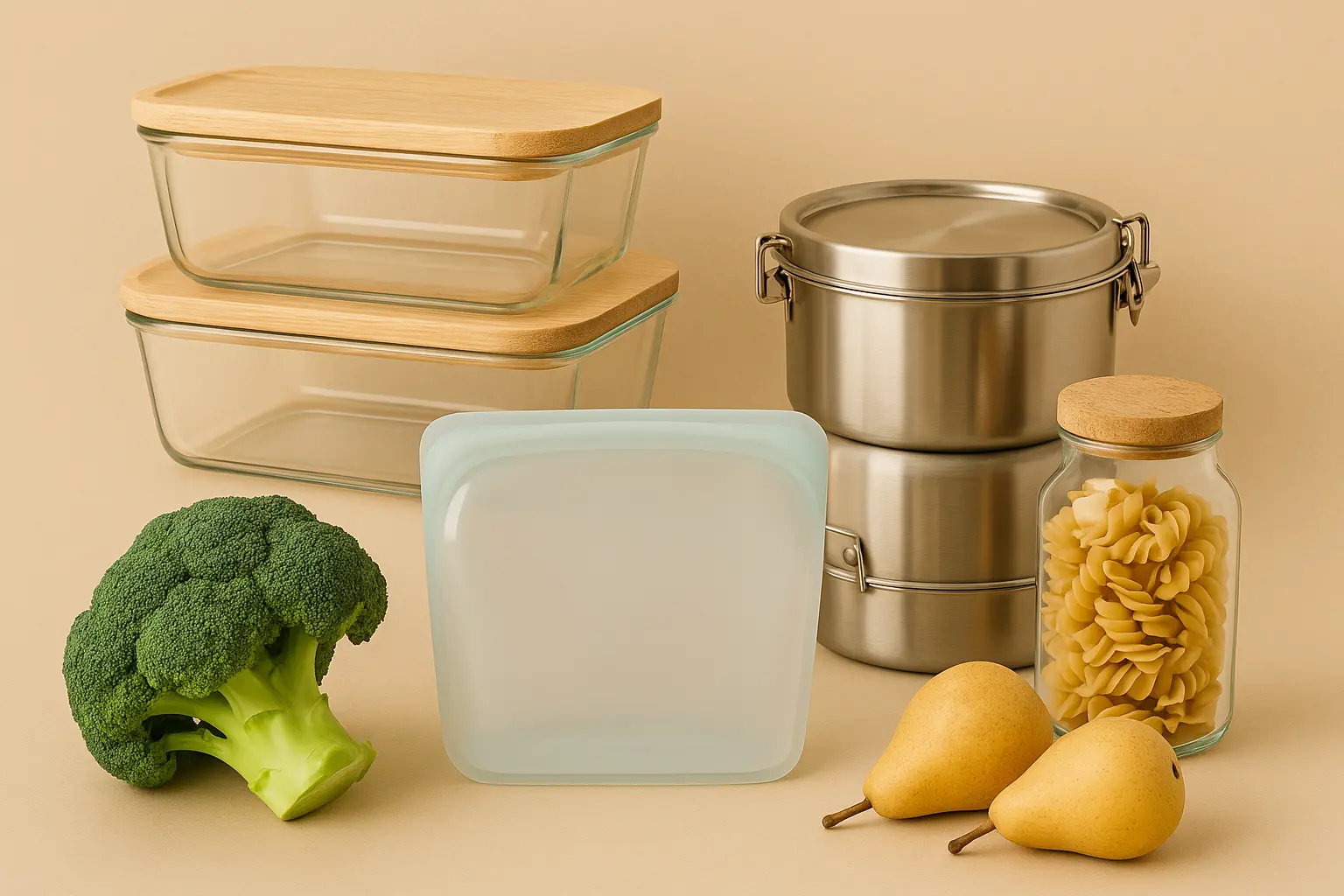 Beyond the Bin: Eco-Friendly Kitchen Storage - Glass, Silicone, or Stainless Steel?