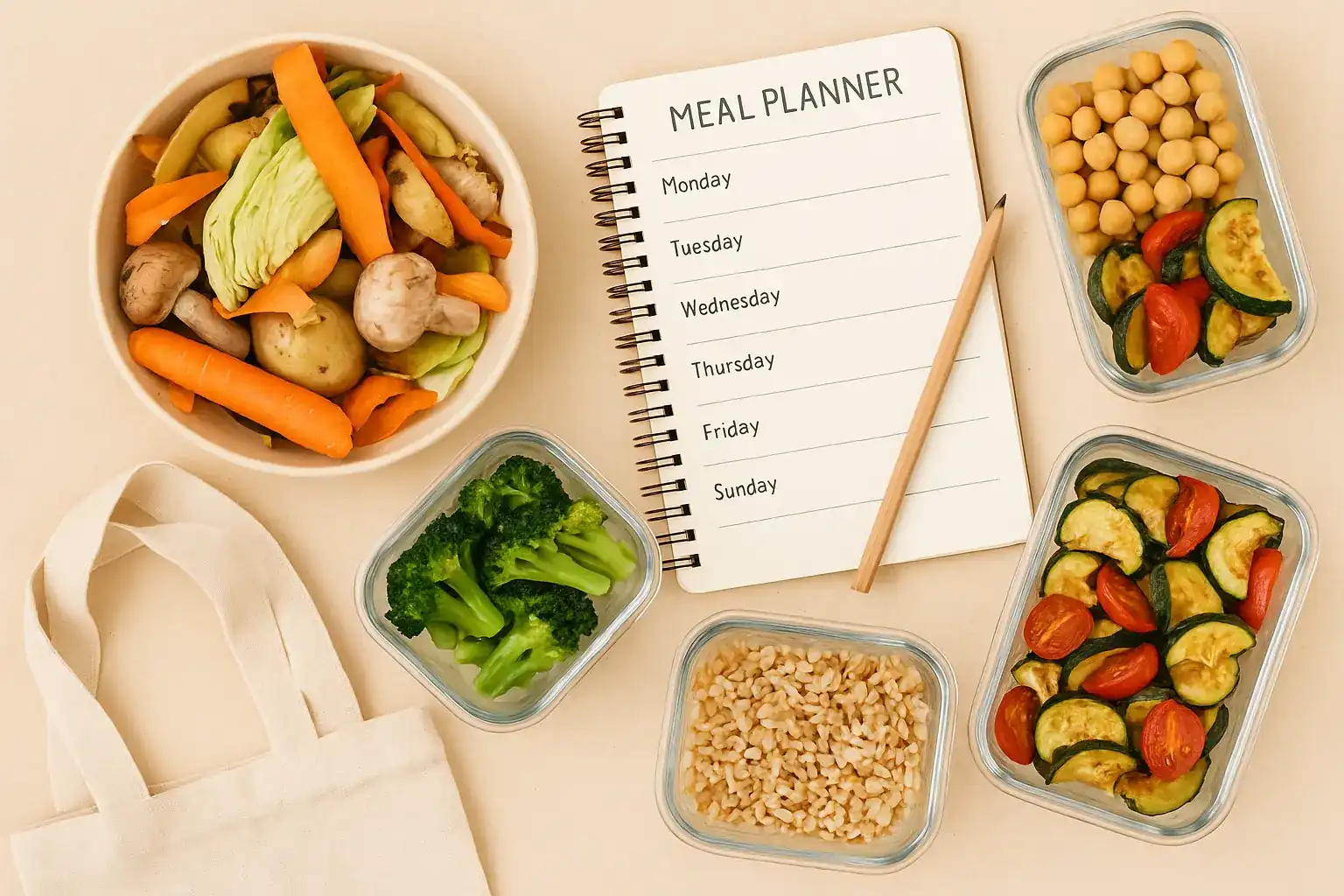 Meal Planning: Your Secret Weapon Against Food Waste (And For Saving Time & Money!)
