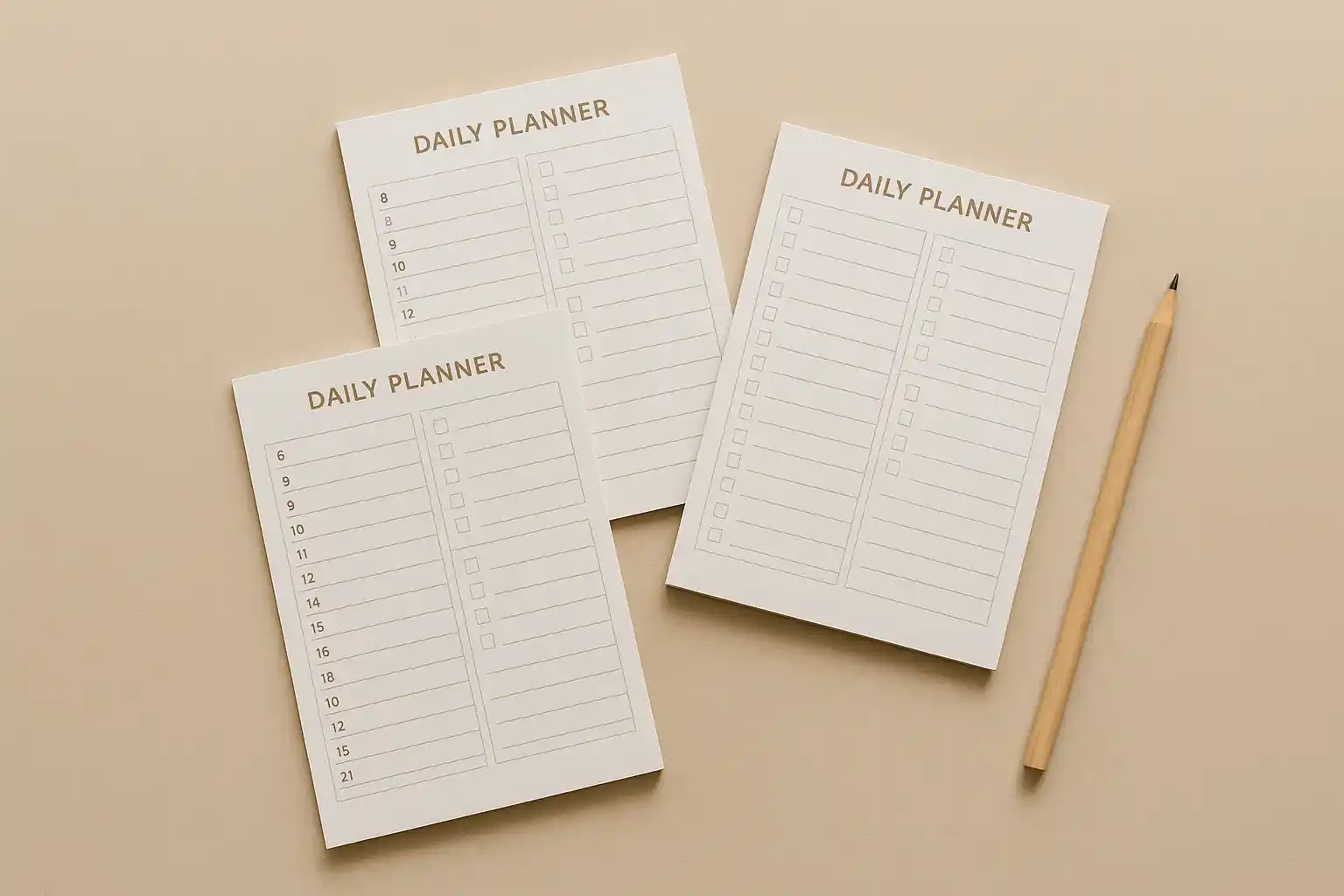 Unclutter Your Schedule, Unburden the Planet: Embracing Minimalist Planning Tools