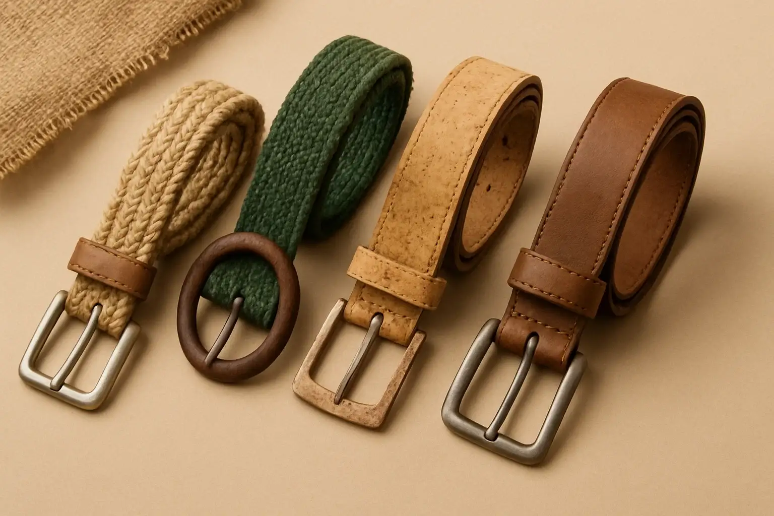 Belt Up Sustainably: Choosing Vegan Leather Alternatives to Traditional Leather Belts